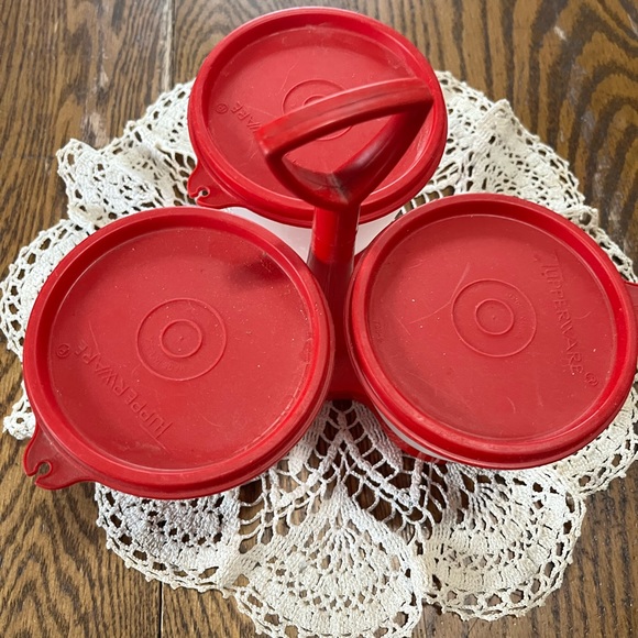 Tupperware Kitchen Tupperware Lid Lidded Condiment Container Poshmark